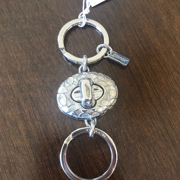 Coach Accessories - ๐ NEW Coach Silver Logo Turn Lock New Valentines! Coach Accessories - ๐ NEW Coach Silver Logo Turn Lock New Valentines!